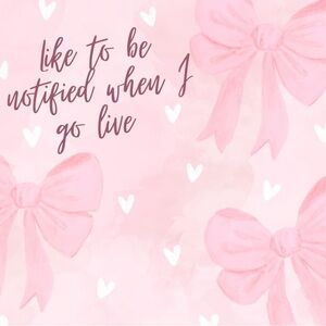 💕🎉Live Show Notification💕💕